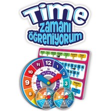 Markaon Üreticiniz ZO234 Nessiworld, Time - Zamanı Öğreniyorum / +3 Yaş YN1348