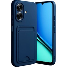 Senka Newface Realme Note 60 Kelvin Kartvizitli Silikon - Lacivert