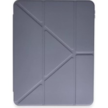 Senka Newface Huawei Honor Pad 9 Kılıf Kalemlikli Mars Tablet Kılıfı - Lavender