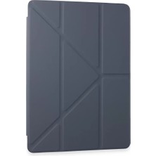 Senka Newface Samsung Galaxy Tab A9 Plus Kılıf Kalemlikli Mars Tablet Kılıfı - Lavender