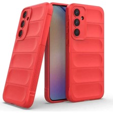 Senka Newface Samsung Galaxy S25 Fe Optimum Silikon - Kırmızı