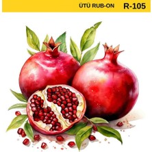 Lora Dekopaj Ütü ile Rub On Transfer Kağıdı R-105 30X30 cm