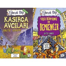 Eğlenceli Bilgi Yayınları Kasırga Avcıları ve Yaşlı Dünyamız ve Depremler (Anita Ganeri)