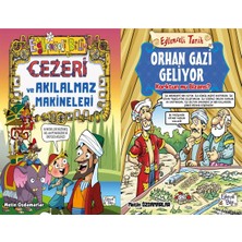 Eğlenceli Bilgi Yayınları Cezeri ve Akılalmaz Makineleri ve Orhan Gazi Geliyor (Metin Özdamarlar)
