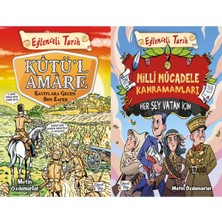 Eğlenceli Bilgi Yayınları Kutül Amare - Kayıtlara Geçen Son Zafer ve Milli Mücadele Kahramanları - Her Şey Vatan Için (Metin Özdamarlar)