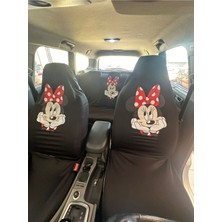 Sevimli Minnie Mouse Temalı Oto Servis Kılıfı, Şık ve Koruyucu Tasarım