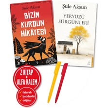 Destek Yayınları Alfa Kalem+ Yeryüzü Sürgünleri + Bizim Kurdun Hikayesi (Şule Akşun) 2 Kitap Yeni Roman Öykü