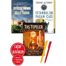 Destek Yayınları Alfa Kalem+ Taş Tepeler Paganizmi+Istanbul Pagan+Ayasofya Gizli(Erhan Altunay Pelin Çift) 3 Kitap