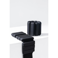 PremiumPort 2 kg Siyah El ve Ayak Ağırlık Seti, Sağlam ve Hafif Kullanım