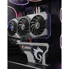 Goka 3D Craft Msı Temalı Ayarlanabilir Ekran Kartı Tutucu | Gpu Destek Aparatı | Ekran Kartı Desteği