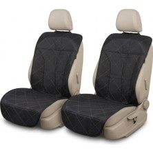 Iki Adet Sıvı Geçirmez Araba Koltuk Kılıfı ve Köpek Kedi Koruyucu Set