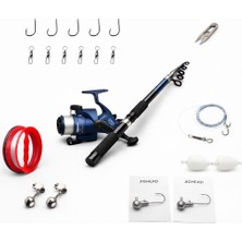Ayaz Fishing 21 Parça Hazır Olta Seti – Makine Dahil Komple Başlangıç Seti