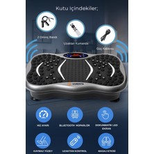 PremiumPort Yüksek Titreşimli 5 Programlı Spor Kondisyon ve Egzersiz Aleti