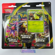 The Pokemon Company Tcg Pokemon Perfect Order Chikorita 3'lü Paket Blister