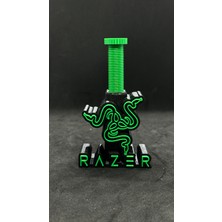 Goka 3D Craft Razer Temalı Ayarlanabilir Ekran Kartı Tutucu Stand | Gpu Destek Aparatı | Ekran Kartı Desteği