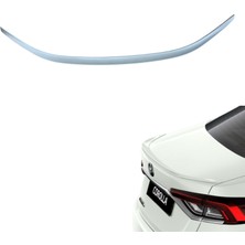 Gutsy Toyota Corolla Bagaj Kaput Spoylerı (Boyalı) (Simli Beyaz)