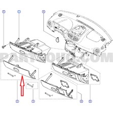 Gutsy Renault Torpıdo Kapagı Clıo Iıı Grı