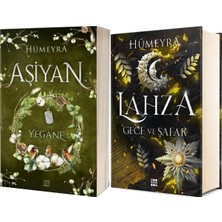Dokuz Yayınları Aşiyan 3 Yegane Ciltli ve Lahza 3 Gece ve Şafak Ciltli (Hümeyra) 2li Set