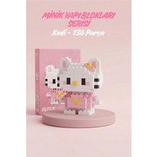 Denapcal Mini Blok Oyuncak Kedi Figür Yapı Seti Mini LEGO Minik Yapı Blokları - Mini Bricks