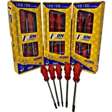 Çerçici Hon 5 Parça Torx Tornavida Seti