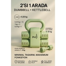 PremiumPort Çok Fonksiyonlu Ayarlanabilir Dumbell ve Kettlebell Seti, Güç ve Esneklik Için