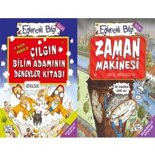 Eğlenceli Bilgi Yayınları Çılgın Bilim Adamının Deneyler Kitabı ve Zaman Makinesi (Nick Arnold)