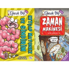 Eğlenceli Bilgi Yayınları Ketçap Mayonez ve Sindirim ve Zaman Makinesi (Nick Arnold)