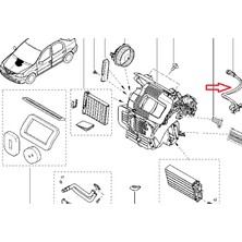 Gutsy Renault Tesısat Logan-Sandero Kalorıfer Rezıstans Kablosu