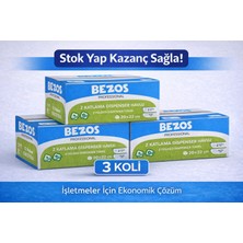 Lims Store Bezos Professional Z Katlamalı Dispenser Havlu 2 Katlı %100 Selüloz 20X22 cm 3 Koli (36 Paket)