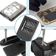 Çerçici 25 Parça Çok Fonksiyonlu Hassas Tornavida Seti - Telefon Tablet Elektronik Tamir Tornavida Seti