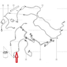 Gutsy Renault Yakıt Borusu Laguna Iıı K9K 782