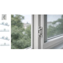 Fırsatkolik 4 Adet Plastik Beyaz Sineklik Çıtçıtı – Dayanıklı ve Pratik Sineklik Sabitleme Aparatı