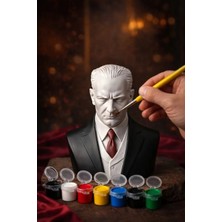 Printella 23 Nisan Özel Atatürk Boyama Seti – 6 Renk Akrilik Boya, Fırça ve Figür