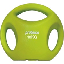 PremiumPort Sağlam Plastik Kettlebell 10 kg Ev ve Spor Için Çok Amaçlı Kullanım