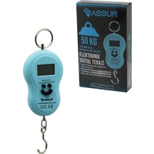 Fırsatkolik Assur ASR-8061 ( Gülen Yüz ) Dijital Terazi Tartı ( El Kantarı ) ( Kancalı ) ( 50KG )*100
