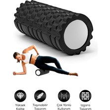 PremiumPort Esneme ve Rahatlama Için Çok Yönlü Foam Roller Masaj Topu