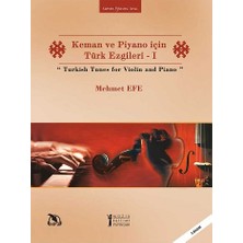 Müzik Eğitimi Yayınları Keman ve Piyano Için Türk Ezgileri - 1 / Turkish Tunes For Violin And Piano