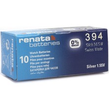 Eco Port Renata 394 SR936SW 1.55V Alkalin Saat Pili 10 Adet
