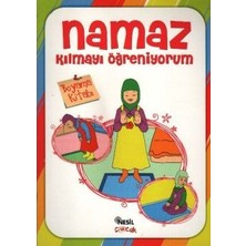 Nesil Çocuk Yayınları Namaz Kılmayı Öğreniyorum Kız - Boyama
