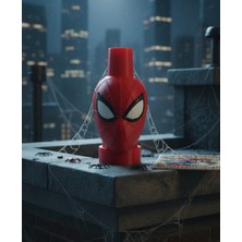 Goka 3D Craft Figür Temalı Nargile Sipsisi - Model Kırmızı Kahraman - 6.5 cm - Konik Ağız