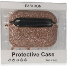 Pileli Store Pilelistore   Airpods Pro 2 (2.nesil) Spell Simli Kılıf - Rose Gold