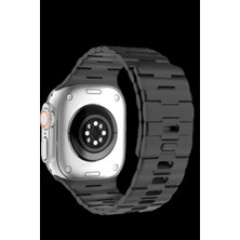 Marsilyan Apple Watch Ultra 49MM Wowen Kordon - Siyah