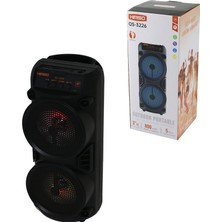 Fırsatkolik 3x2 Inç Speaker Hoparlör Bluetooth Wıreless Speaker USB Sarjlı - Bluetooht 5WX2 PL-4665 (5067)
