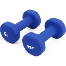 PremiumPort ND502 2x5 kg Neopren Dambıl Seti, Dayanıklı ve Şık Tasarım