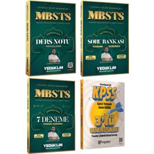 Yediiklim Yayınları 2026 Mbsts Diyanet Işleri Başkanlığı Ders Notu-Çözümlü Soru Bankası-Çözümlü 7 Deneme