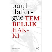 Islık Yayınları Tembellik Hakkı