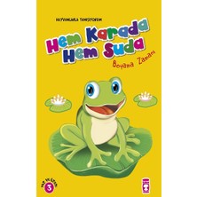 Timaş Çocuk Hem Karada Hem Suda Boyama Zamanı Kolektif Yazar 16 Sayfa Ciltsiz Eğlenceli Kitap