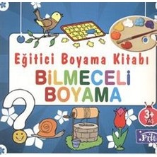 Parıltı Yayınları Eğitici Boyama Kitabı - Bilmeceli Boyama