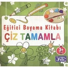 Parıltı Yayınları Eğitici Boyama Kitabı - Çiz Tamamla