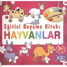 Parıltı Yayınları Eğitici Boyama Kitabı - Hayvanlar